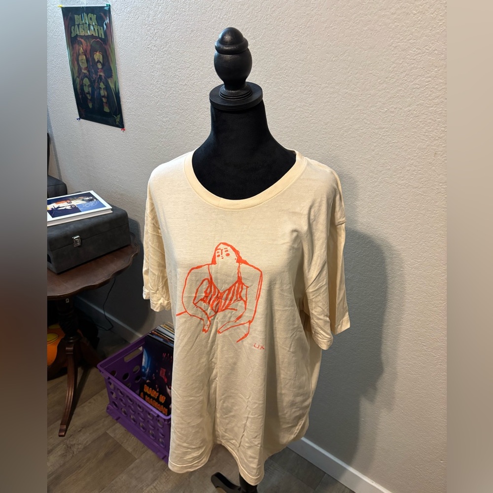Lindsey Ketchum Beach tee shirt size xl